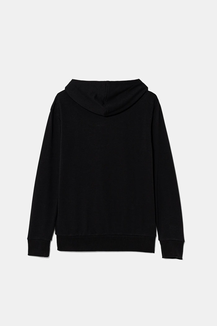 Chlapec Detská mikina adidas KB7313 čierna