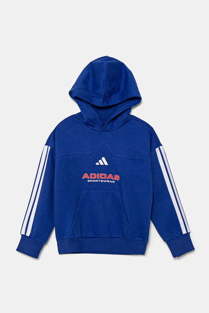 Detská mikina adidas KB7712 modrá AW25