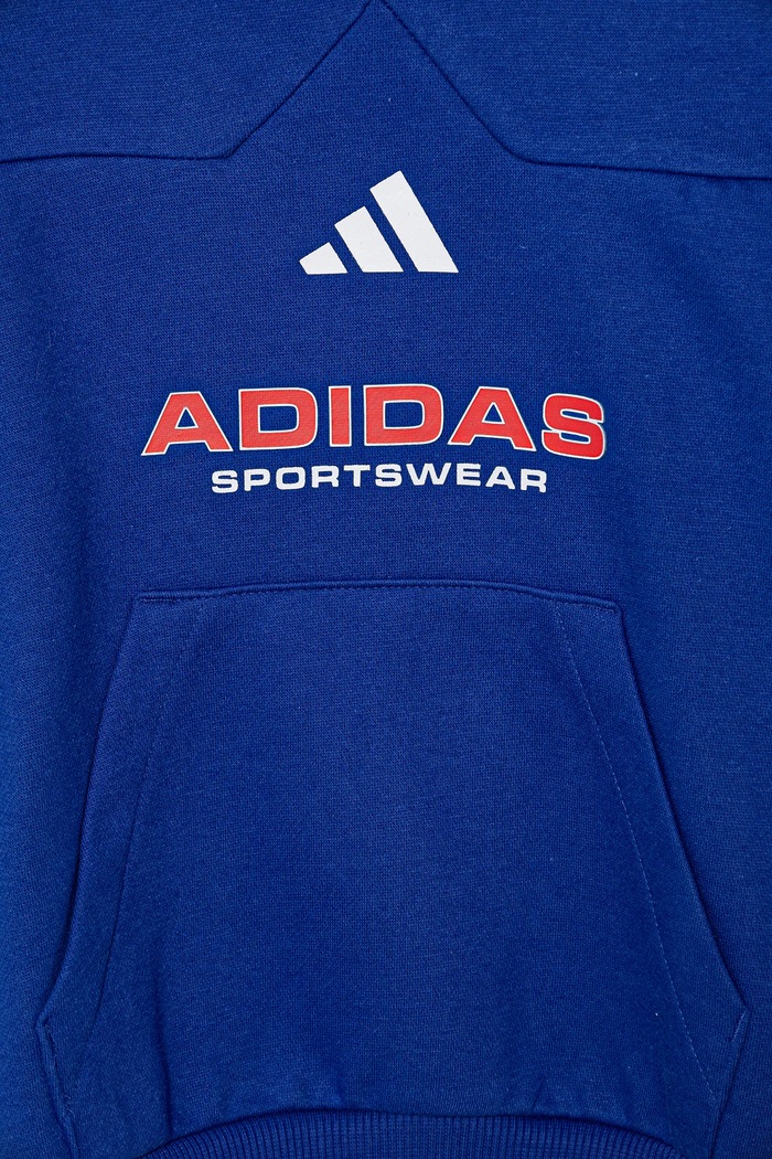Detská mikina adidas modrá KB7712