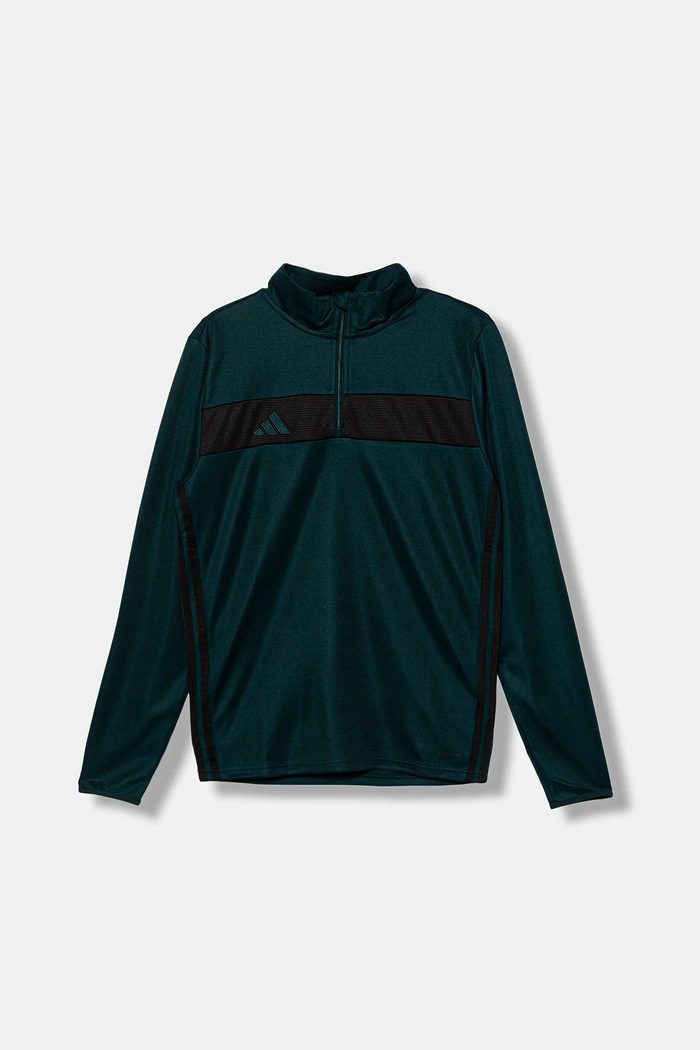 Παιδική μπλούζα adidas Performance KC7237 πράσινο AW25