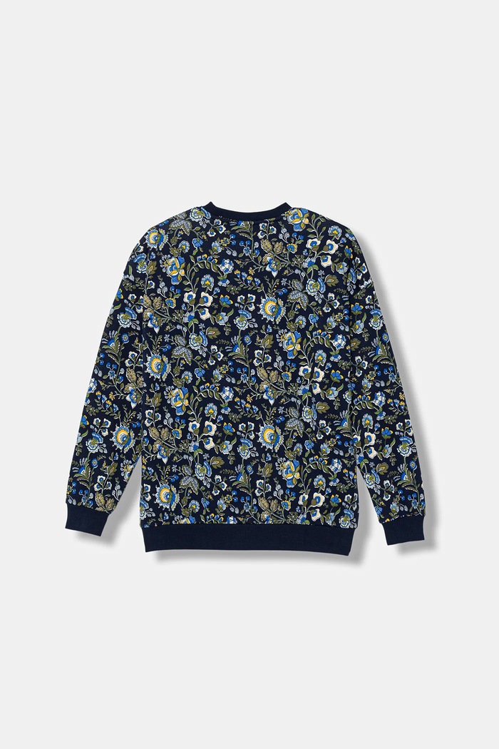 Chlapec Detská mikina adidas Originals JX6316 tmavomodrá