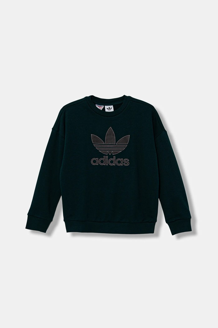 adidas Originals bluză JV8574 verde AW25