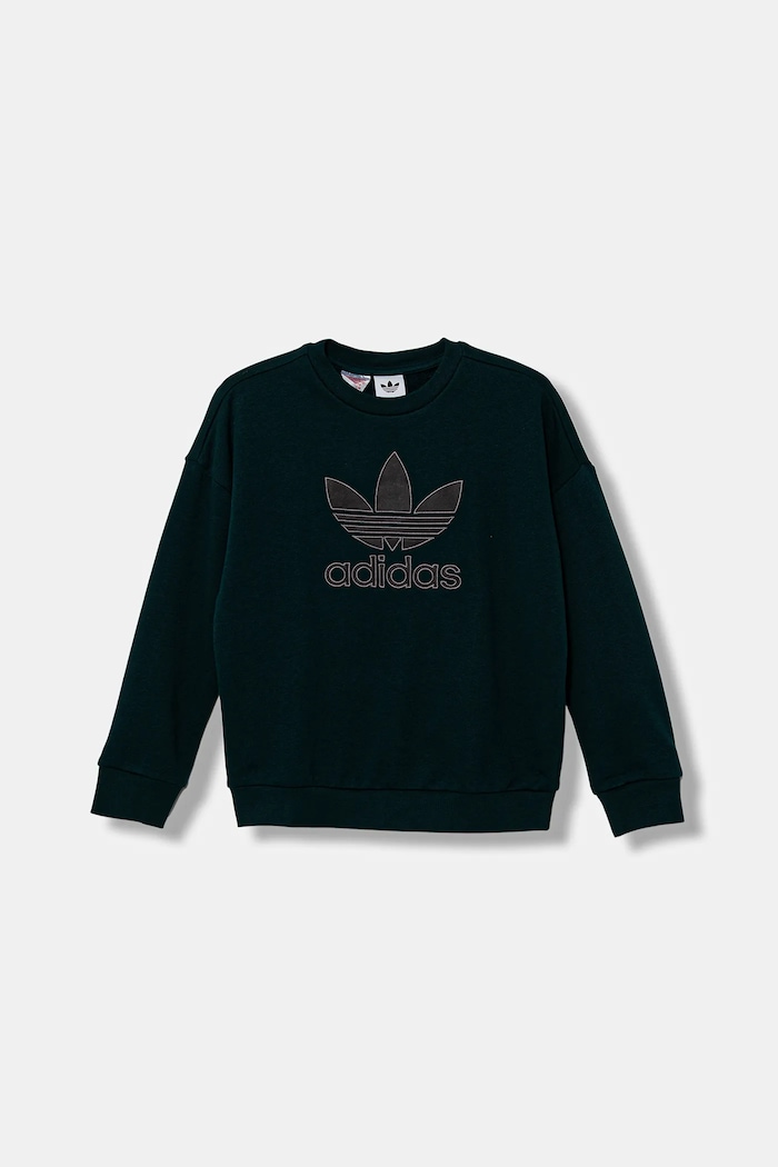 adidas Originals bluză JV8574 verde AW25