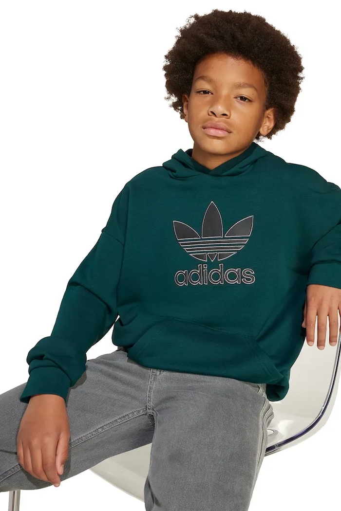 adidas Originals hanorac de bumbac pentru copii JV8640