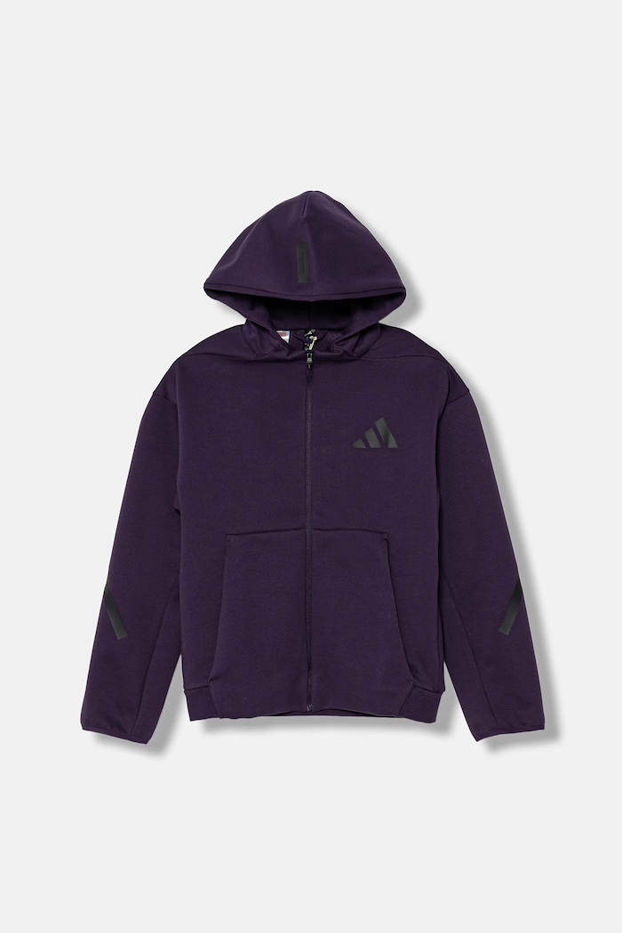 Detská mikina adidas JW2426 fialová AW25