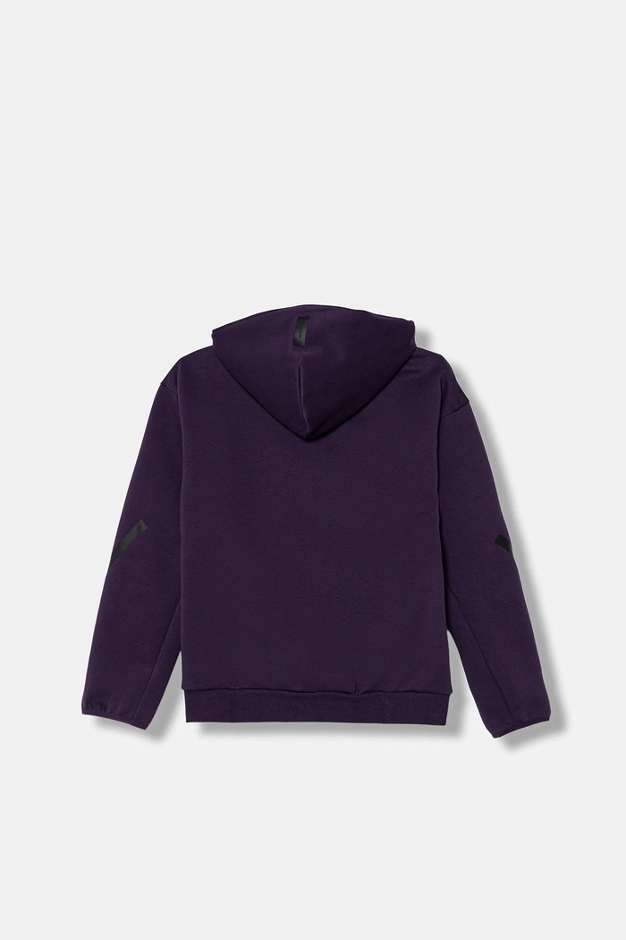 Chlapec Detská mikina adidas JW2426 fialová