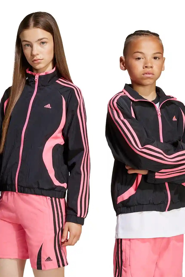 adidas Originals bluză copii cu modele negru JY6324