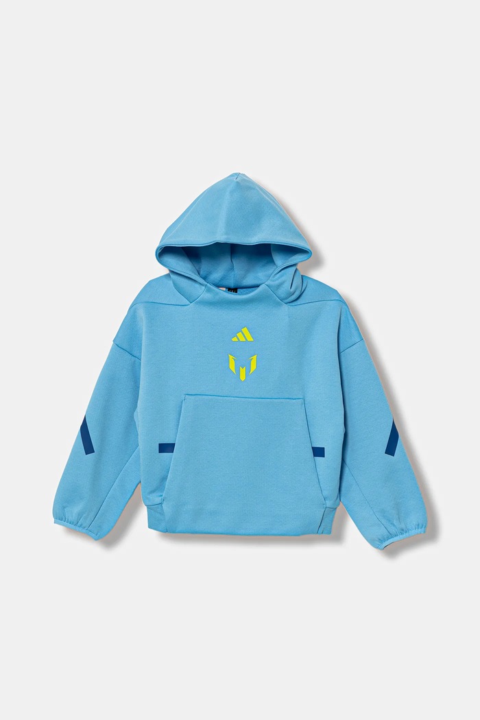 Detská mikina adidas Performance MESSI KB2136 modrá AW25
