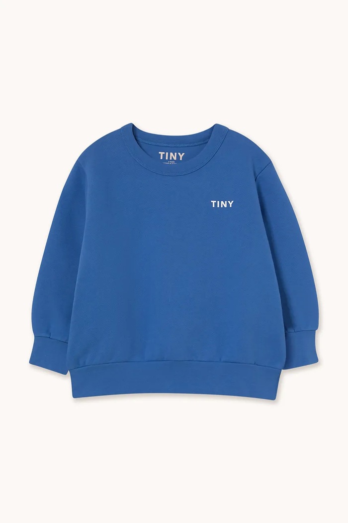 Otroški pulover Tinycottons TINY SWEATSHIRT AW25.009 modra AW25