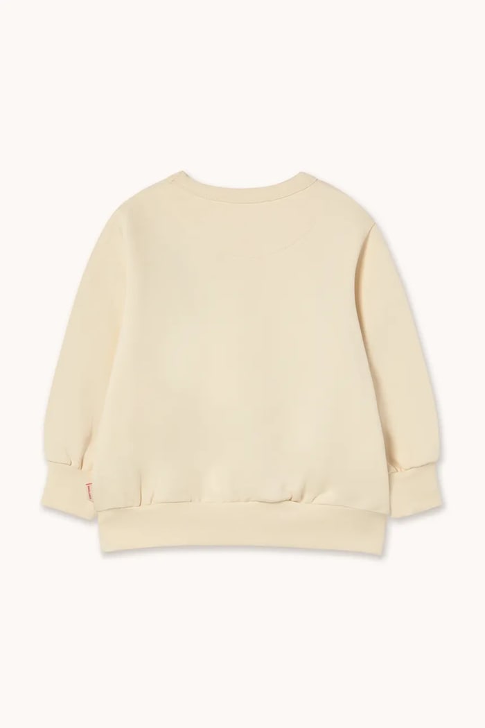 Tinycottons bluza bawełniana dziecięca BEANIE GRAPHIC SWEATSHIRT AW25.291 beżowy AW25