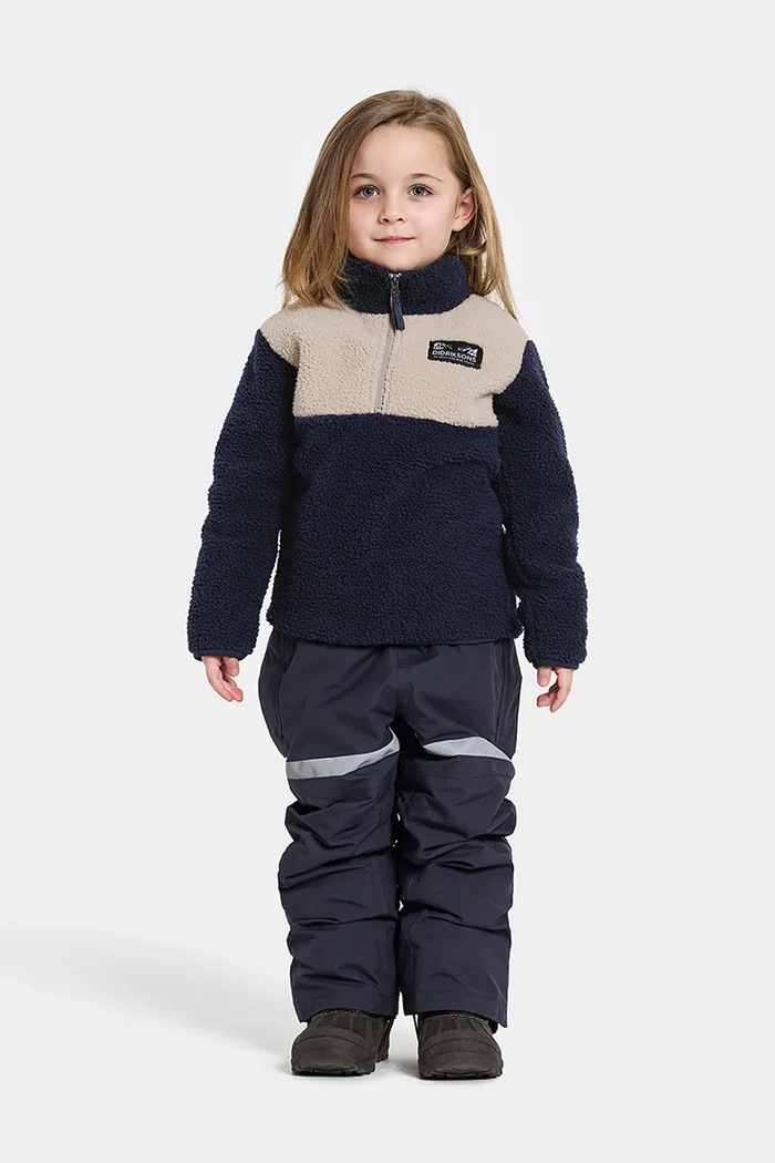 Pulover Didriksons GOSIG KIDS HALFZIP mornarsko modra 505536.9BYA