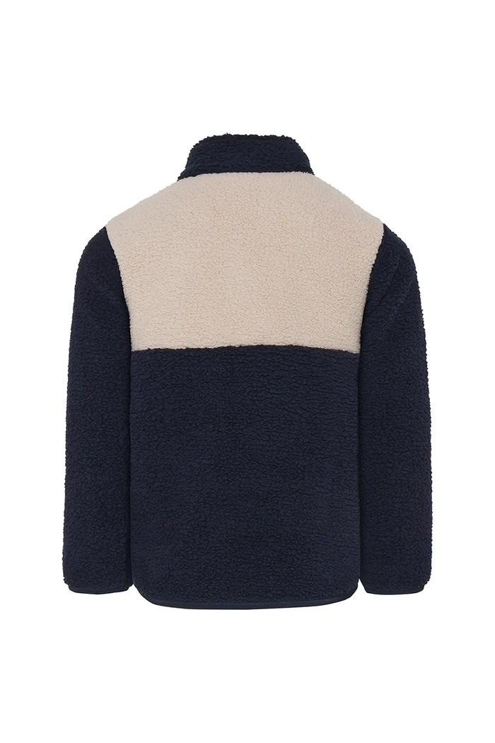 Deklice Pulover Didriksons GOSIG KIDS HALFZIP 505536.9BYA mornarsko modra