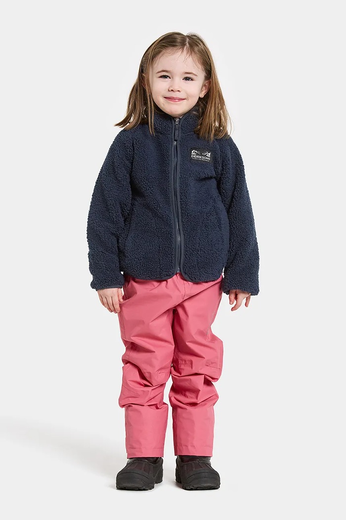 Bluza polarowa GIBBS KIDS FULLZIP 2 Didriksons granatowy 505577.9BYA