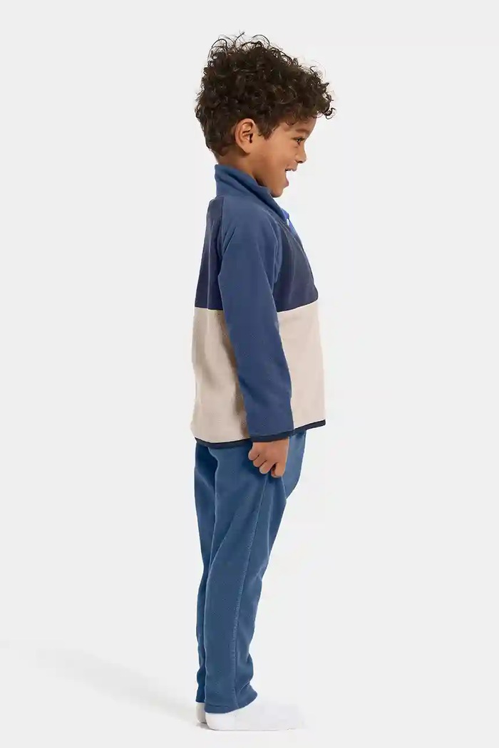 Mikina Didriksons MONTE KIDS HALF BU 4 505590.9BYA