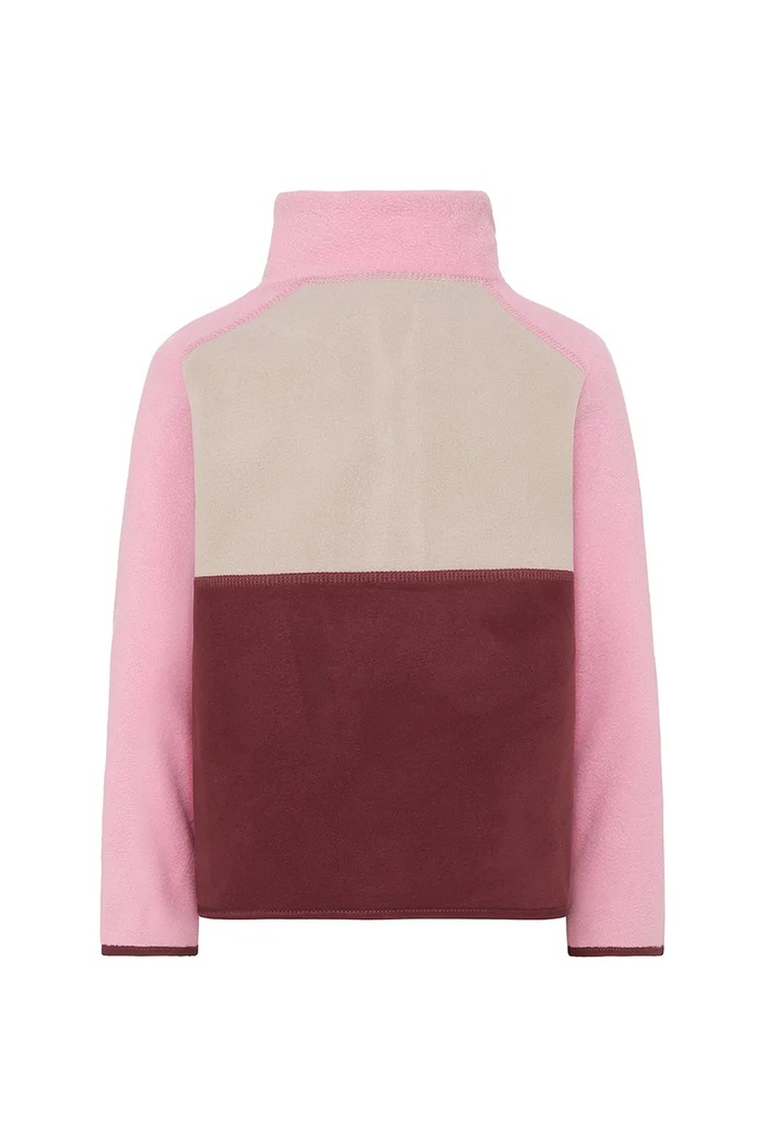 Deklice Pulover Didriksons MONTE KIDS HALF BU 4 505590.9BYA bordo