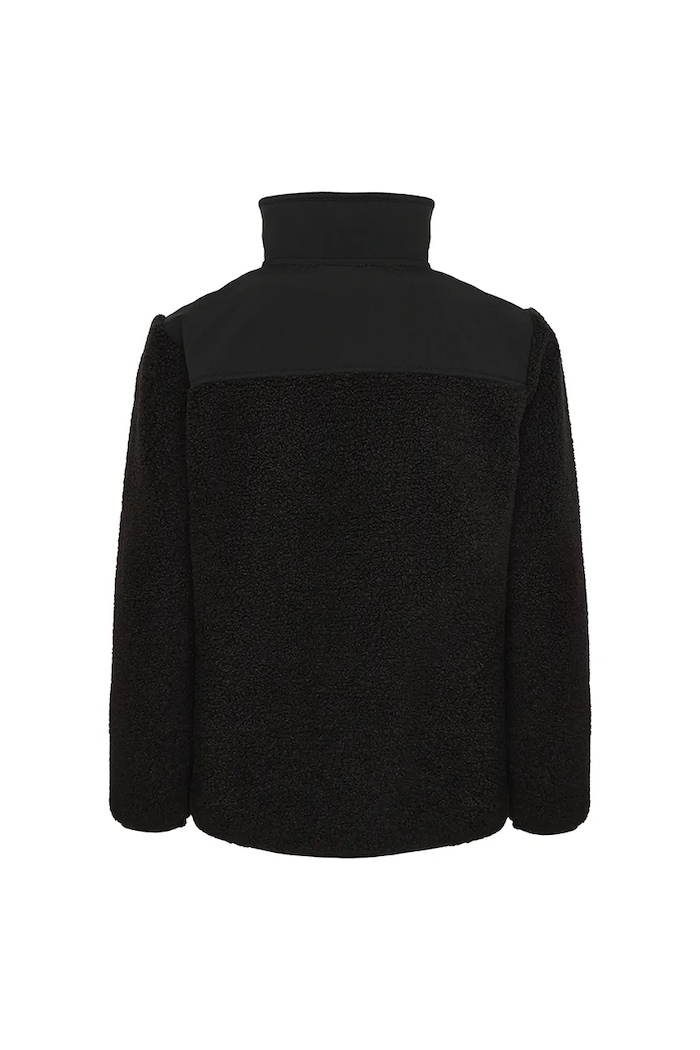 Chlapec Mikina Didriksons EXA KIDS HALF Z 505638.9BYA čierna