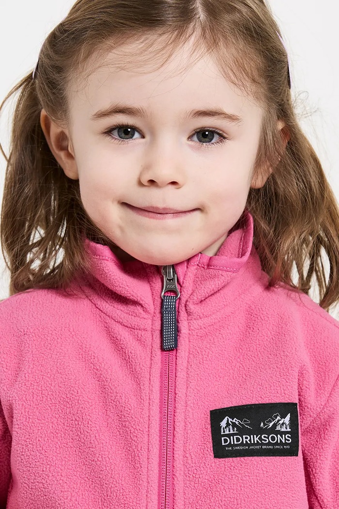 Pulover Didriksons MUSKOT KDS JACKET 505711.9BYA roza