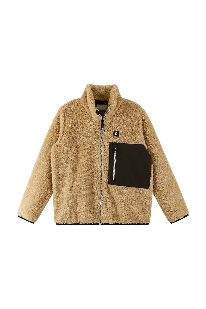Reima bluza polarowa dziecięca Turilas 5200364A.9BYA brązowy AW25