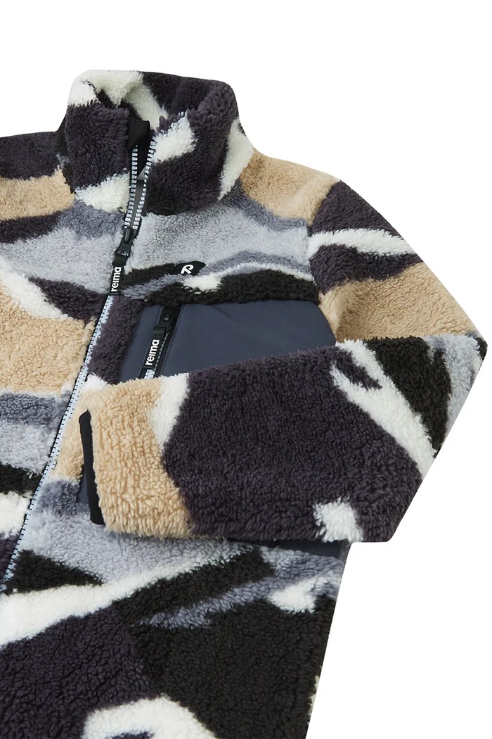 Κοριτσίστικα Reima Βρεφική μπλούζα fleece Reima Turilas 5200364B.9BYA γκρί