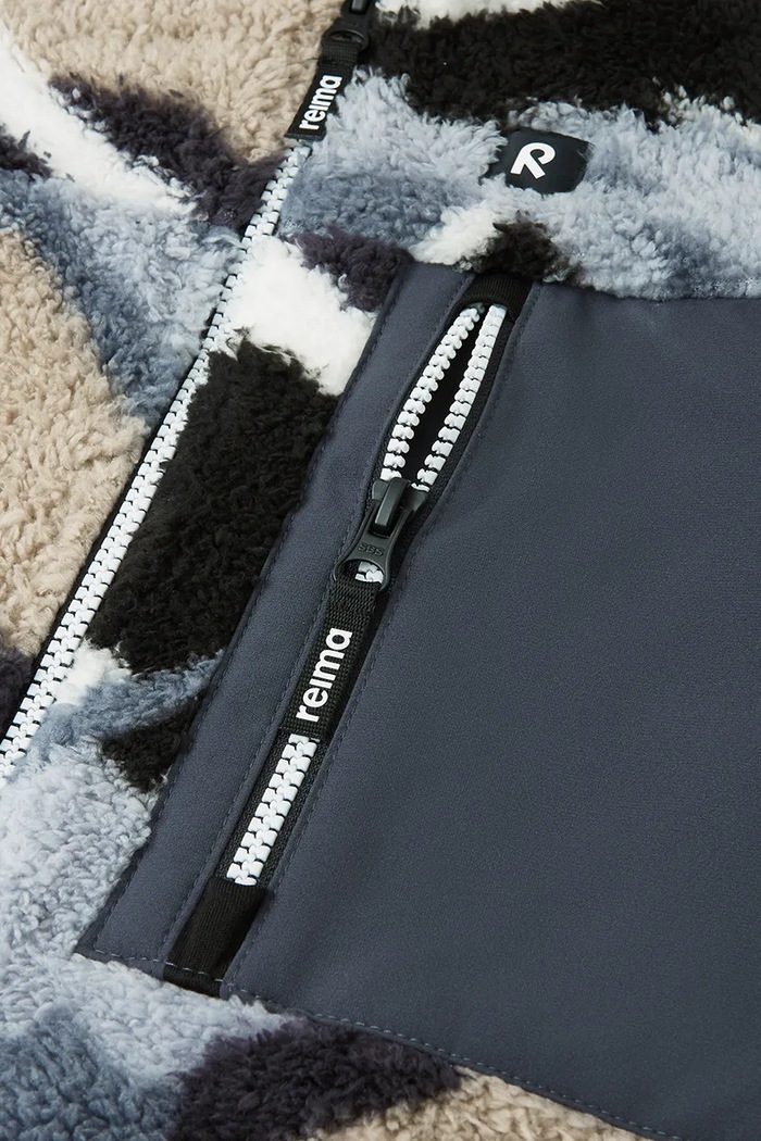 Βρεφική μπλούζα fleece Reima Turilas Reima 5200364B.9BYA γκρί