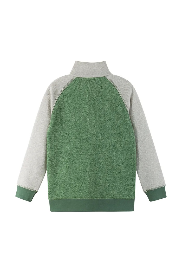 Reima Βρεφική μπλούζα fleece Reima Neulomus 5200365A.9BYA πράσινο AW25