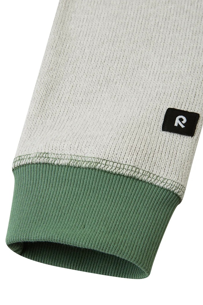 Βρεφική μπλούζα fleece Reima Neulomus Reima πράσινο 5200365A.9BYA