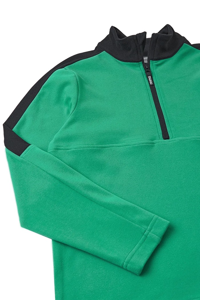 Chłopiec Reima bluza dziecięca Laduille 5200393A.9BYA zielony