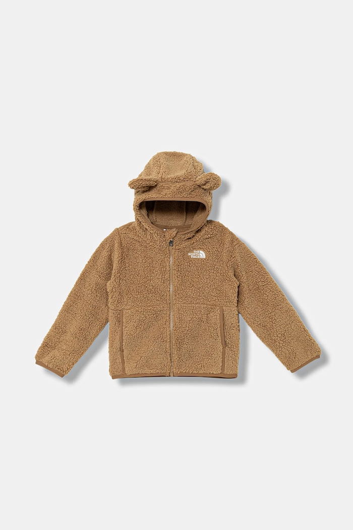 The North Face Dětská mikina The North Face KID CAMPSHIRE F/Z HOODIE hnědá NF0A88VRBQ81