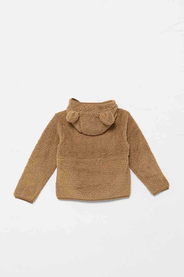 The North Face Dětská mikina The North Face KID CAMPSHIRE F/Z HOODIE NF0A88VRBQ81 hnědá AW25