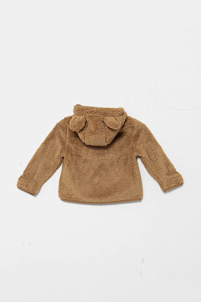 The North Face Kojenecká mikina The North Face BABY CAMPSHIRE F/Z HOODIE NF0A88VWBQ81 hnědá AW25