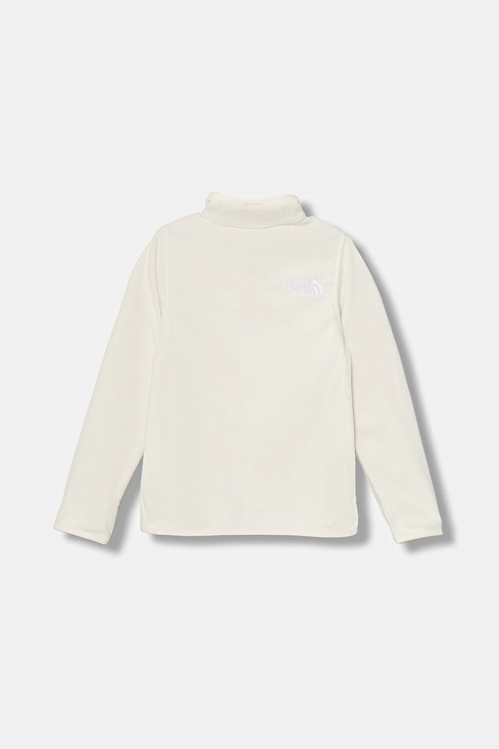 The North Face Bluza dziecięca TEEN GLACIER 1/4 ZIP PULLOVER NF0A8CVGQLI1 beżowy AW25