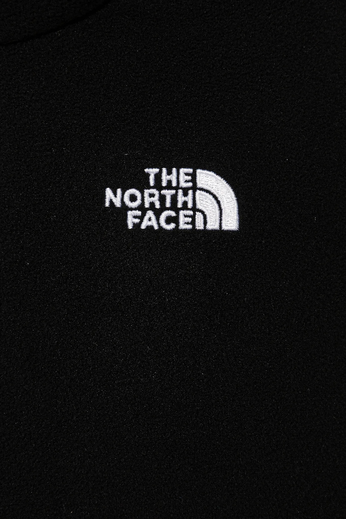 Мальчик The North Face Детская куртка из флиса The North Face KID GLACIER 1/4 ZIP PULLOVER NF0A8CVJJK31 чёрный
