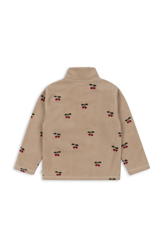 Chlapec Mikina Konges Sløjd TAVI FLEECE SWEATSHIRT GRS KS103624.9BYA béžová
