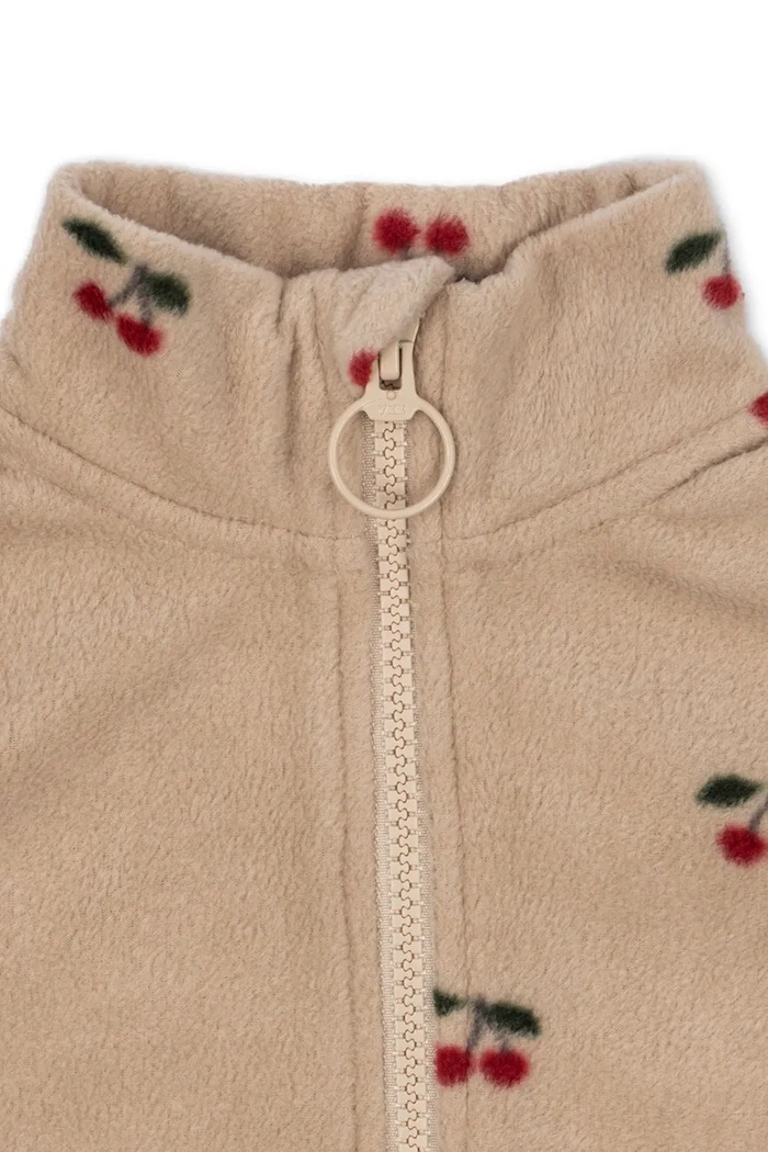 Mikina Konges Sløjd TAVI FLEECE SWEATSHIRT GRS béžová KS103624.9BYA