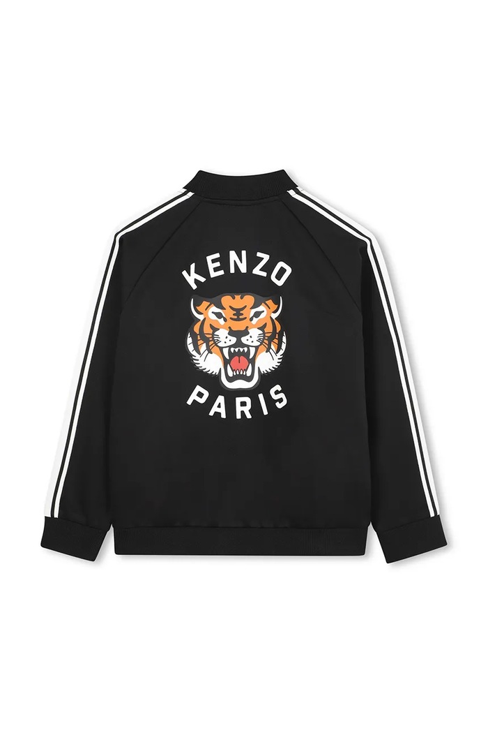 Dječja dukserica Kenzo Kids K61469.114.150 crna AW25