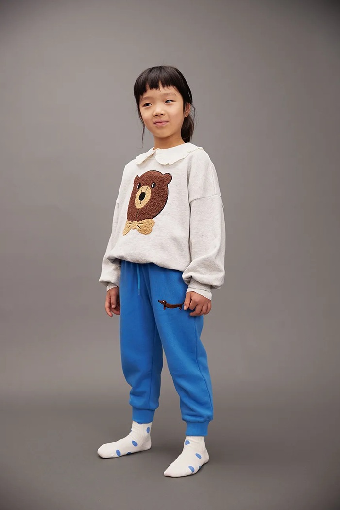 Παιδική βαμβακερή μπλούζα Mini Rodini Bear 25720108