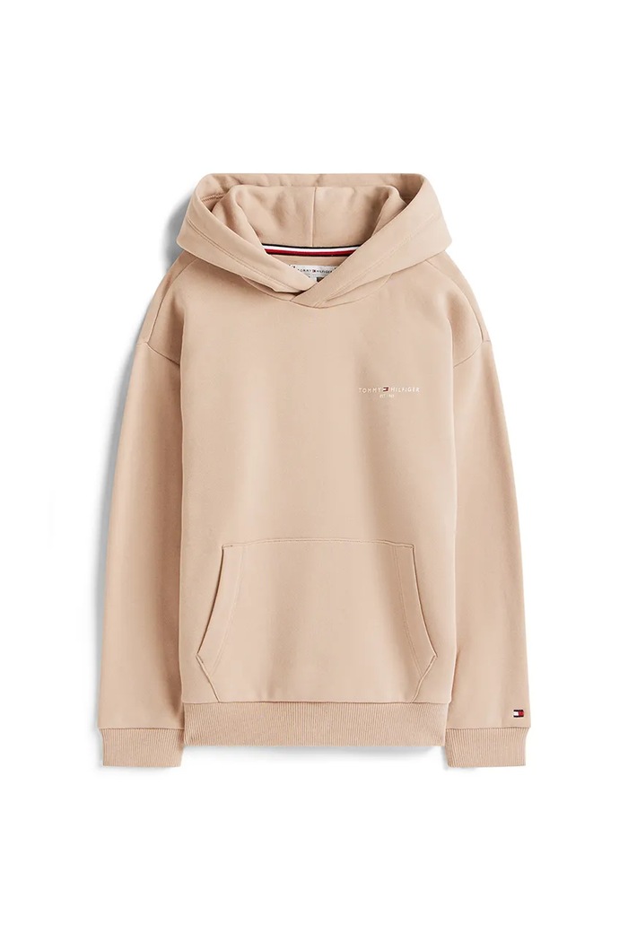 Dětská mikina Tommy Hilfiger KS0KS00660.128.176.9BYA hnědá AW25