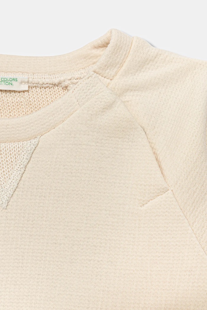 Chłopiec United Colors of Benetton bluza bawełniana niemowlęca 3ITEA106H.W.seasonal beżowy