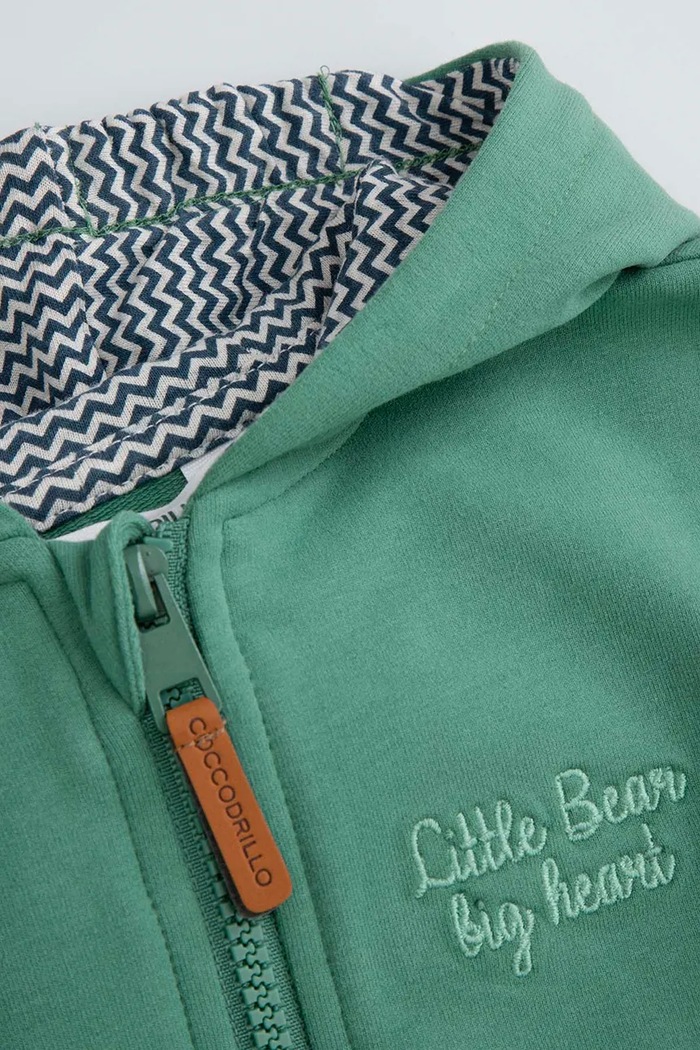 Băieți Coccodrillo Bluză bebe ZC5132401FBN verde