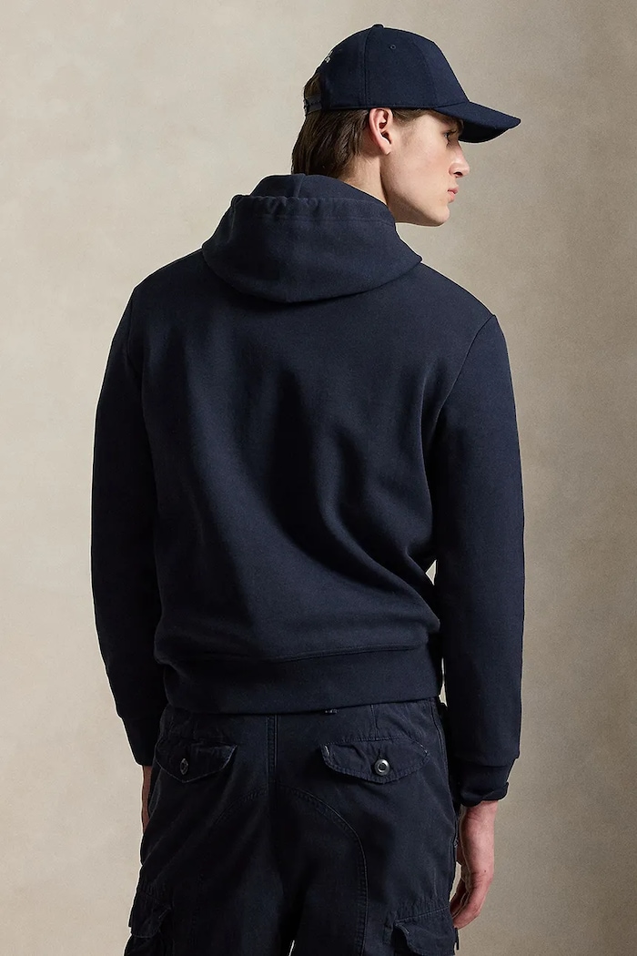Polo Ralph Lauren mikina s kapucí pánská 710907092 námořnická modř AW25