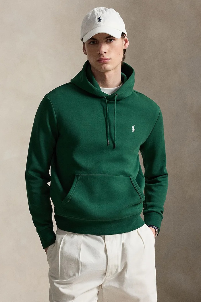 Polo Ralph Lauren mikina s kapucňou pánska zelená 710907092