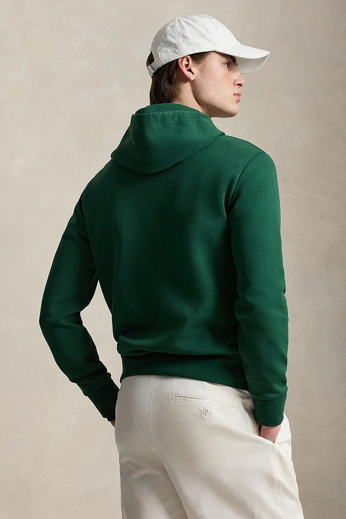 Polo Ralph Lauren mikina s kapucňou pánska 710907092 zelená AW25