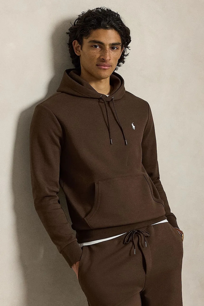 Polo Ralph Lauren bluza z kapturem męska brązowy 710907092