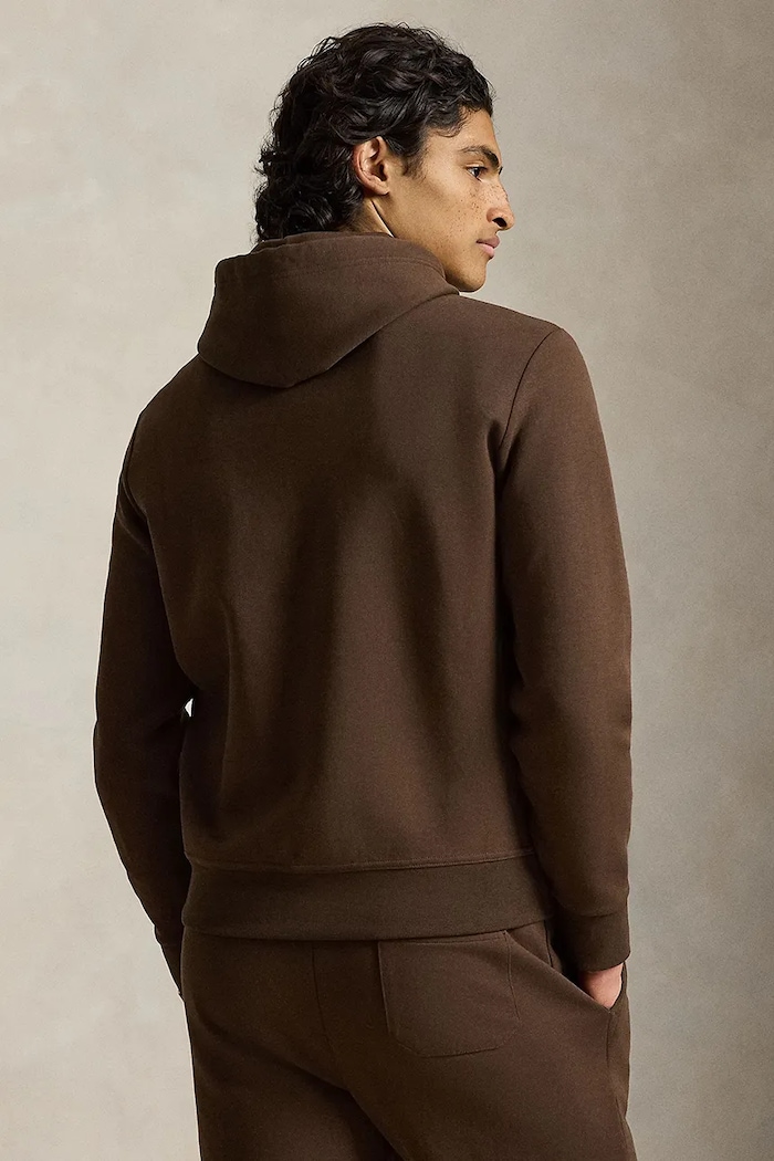 Polo Ralph Lauren bluza z kapturem męska 710907092 brązowy AW25