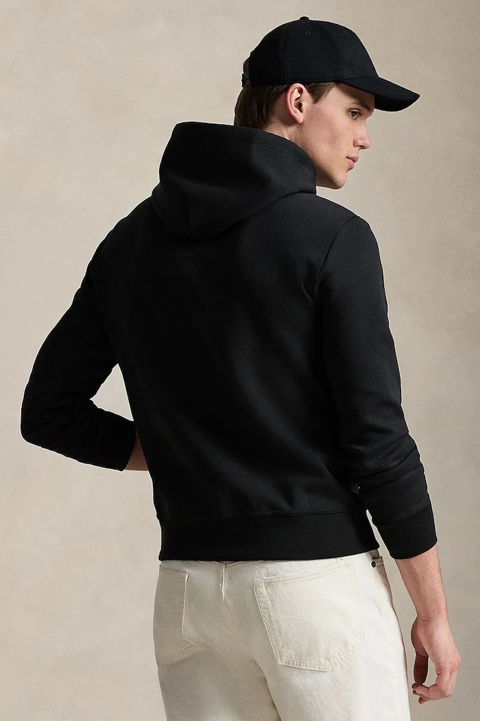 Polo Ralph Lauren mikina s kapucňou pánska 710907092 čierna AW25