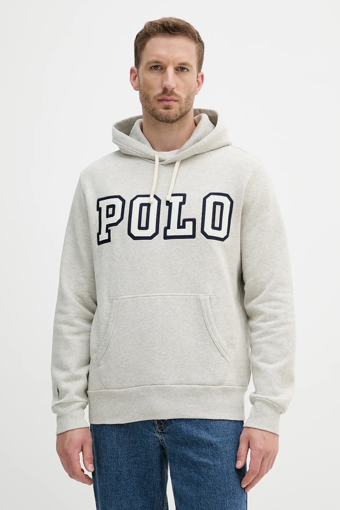 Polo Ralph Lauren bluza Pohoodm2 Long Sleeve pozostałe szary 710972664