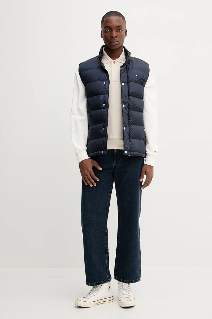 Bavlnená mikina Tommy Jeans DM0DM21800 béžová AW25