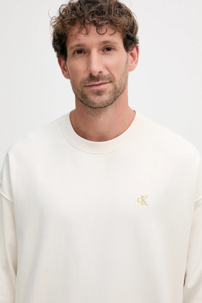 Ρούχα Μπλούζα Calvin Klein Jeans LV04RC277G μπεζ