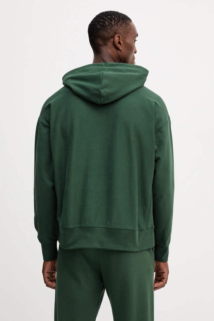 Îmbrăcăminte Calvin Klein Jeans bluză LV04RC278G verde