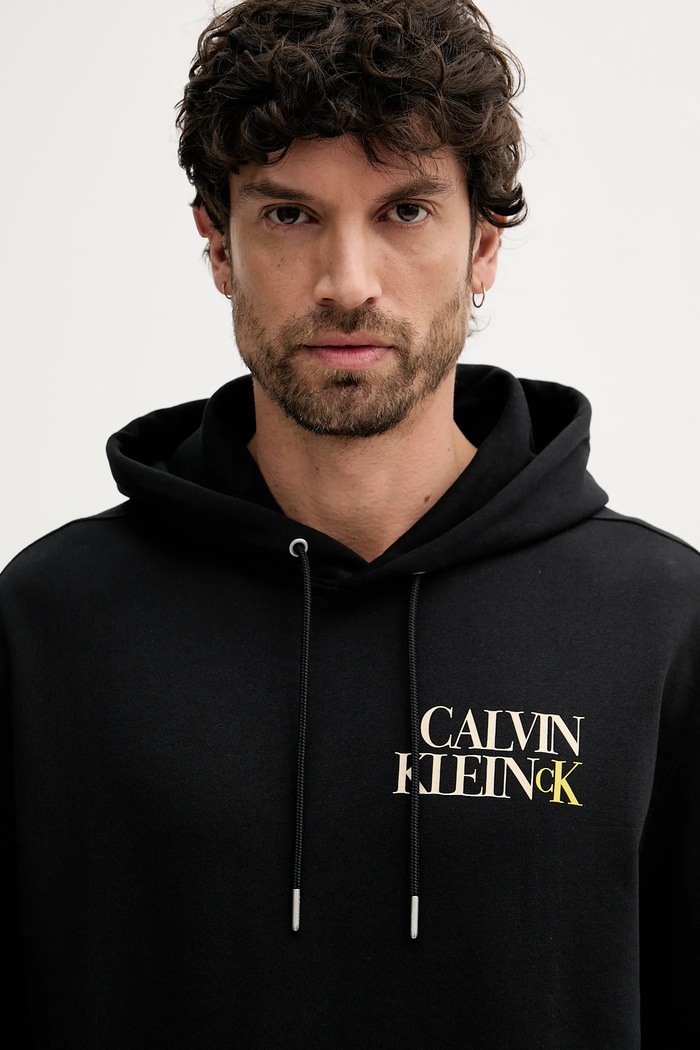 Oblečenie Mikina Calvin Klein Jeans LV04RC283G čierna
